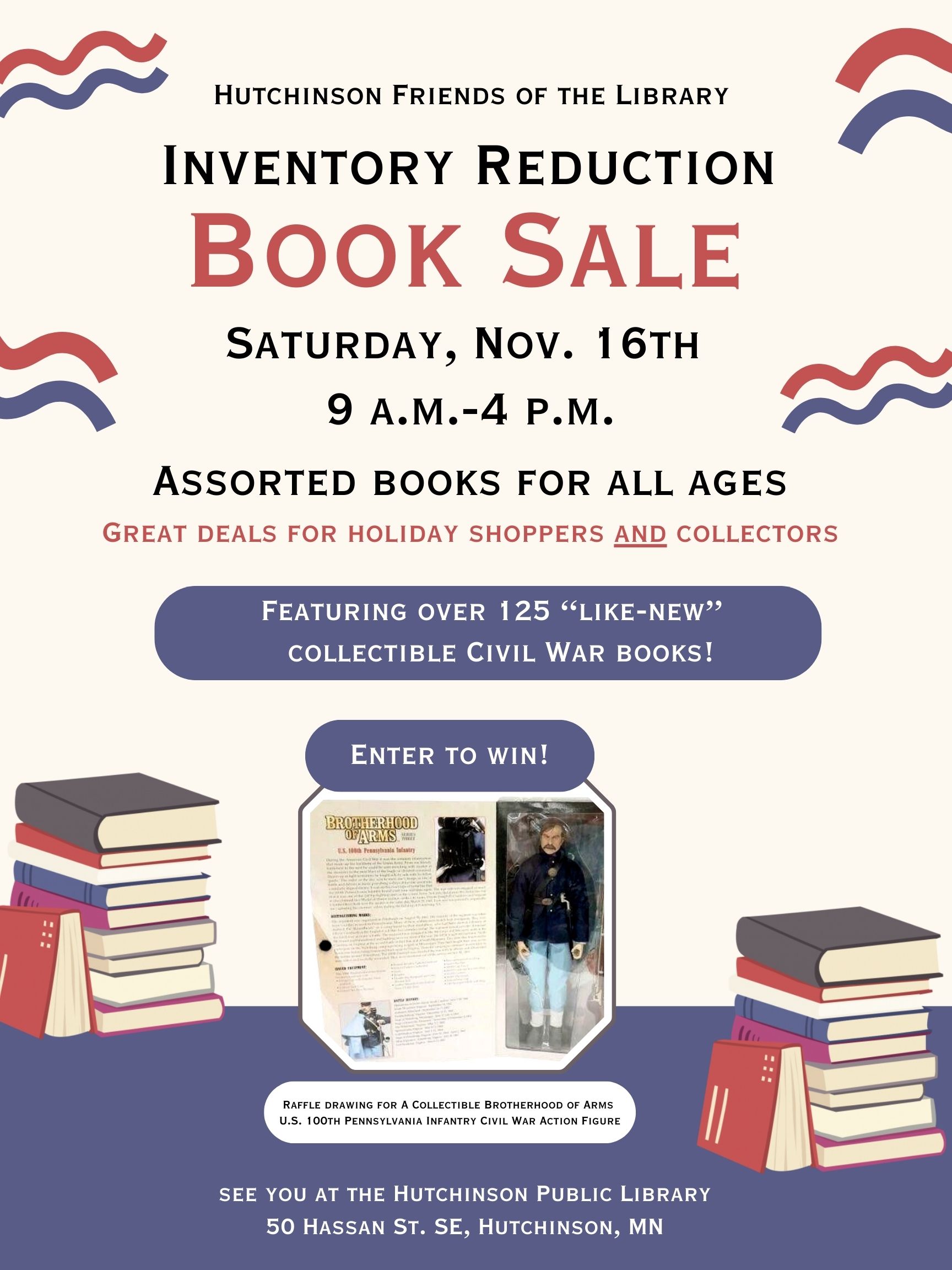 Hutchinson Public Library Friends of Library Book Sales